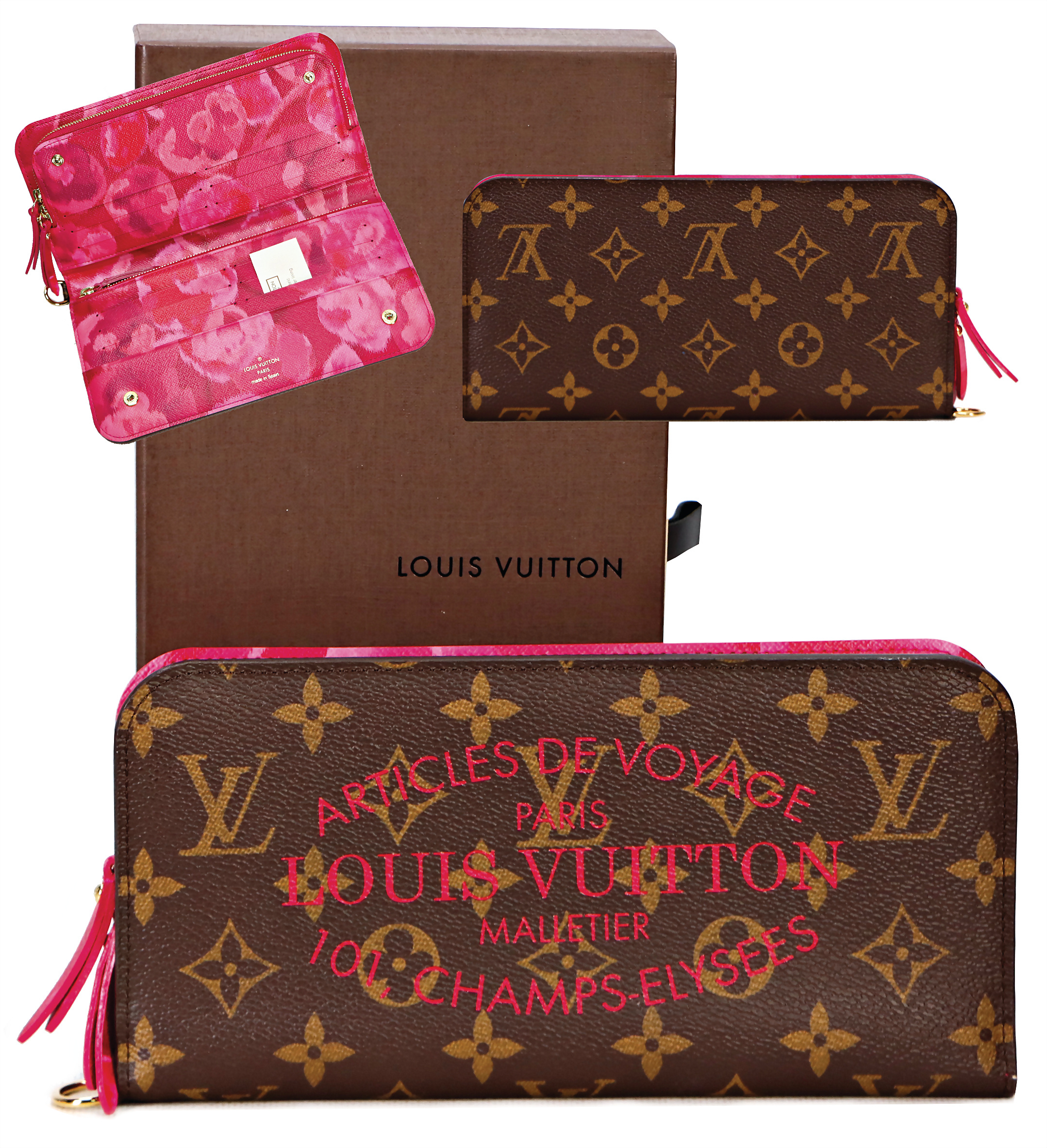 Louis Vuitton Limited Edition Monogram Canvas Ikat Insolite Wallet