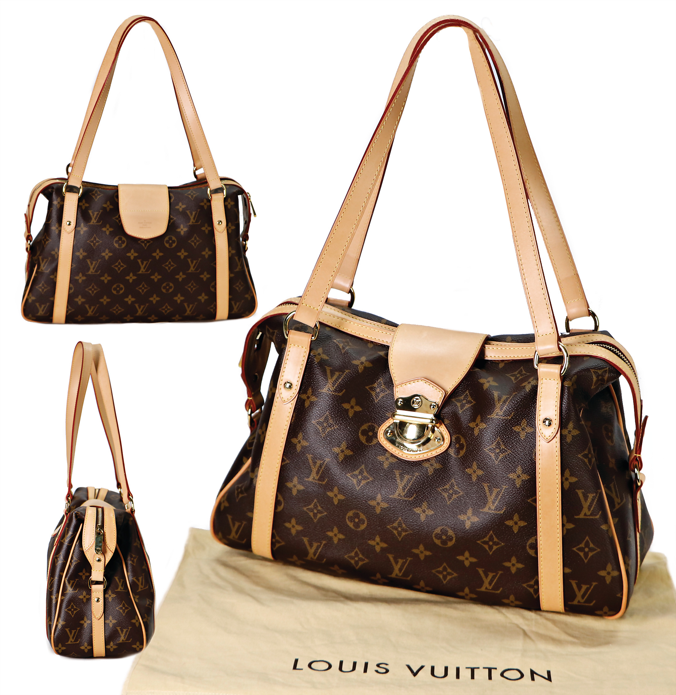 Louis Vuitton Monogram Stresa Pm Shoulder Bag Auction