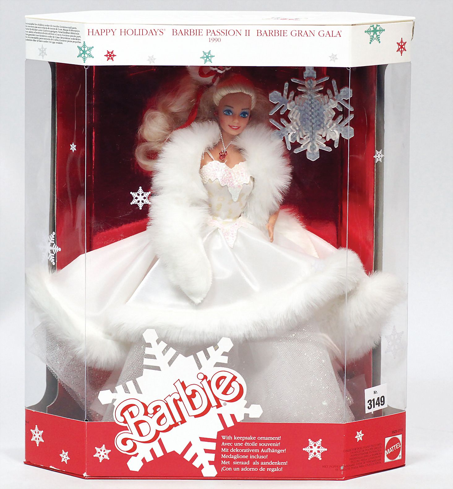 1984 holiday barbie